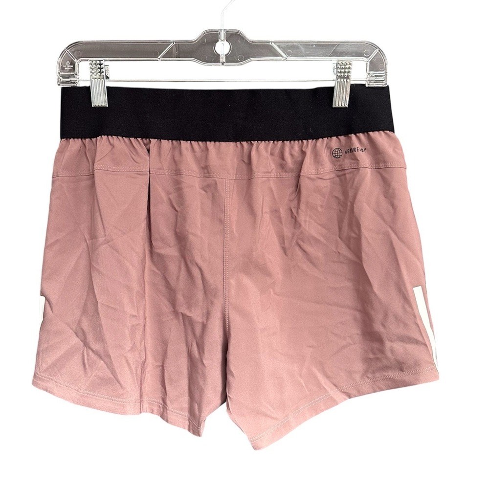 adidas women's pacer 3-stripes woven shorts - Picture 2 of 11